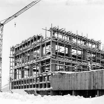 Photo of the rb3 laboratory under construction